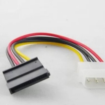 Sata Hard Drive Power Cord Computer Host Cable Hard Drive Optical Drive 4-Pin Ide to Serial Port 15-Pin Power Supply Cable Sata Hard Drive Power Cord Computer Host Cable Hard Drive Optical Drive 4-Pin Ide to Serial Port 15-Pin Power Supply Cable
