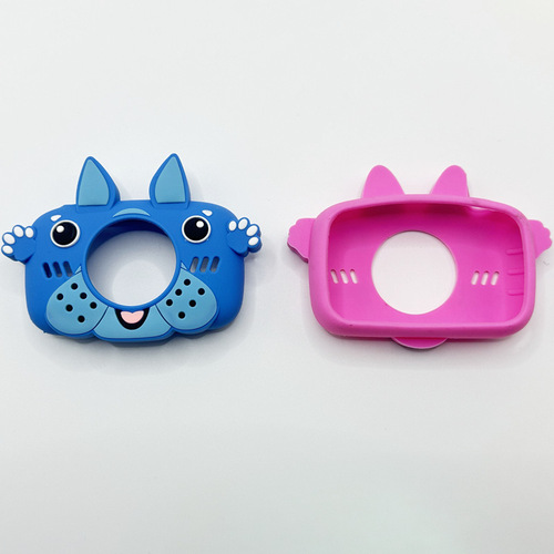 Children's Camera Case Digital Camera Cartoon Silicone Case Drop Glue Cute Pattern Camera Housing Manufacturer Sales