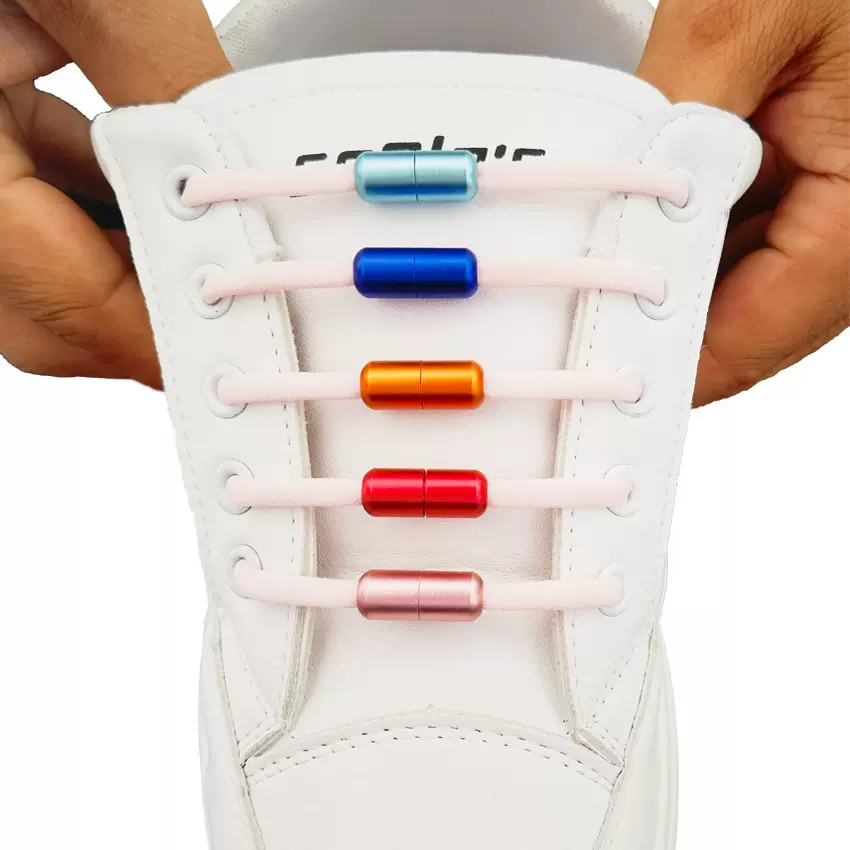 鞋带厂家直供免系鞋带成人儿童适用松紧鞋带 懒人鞋带