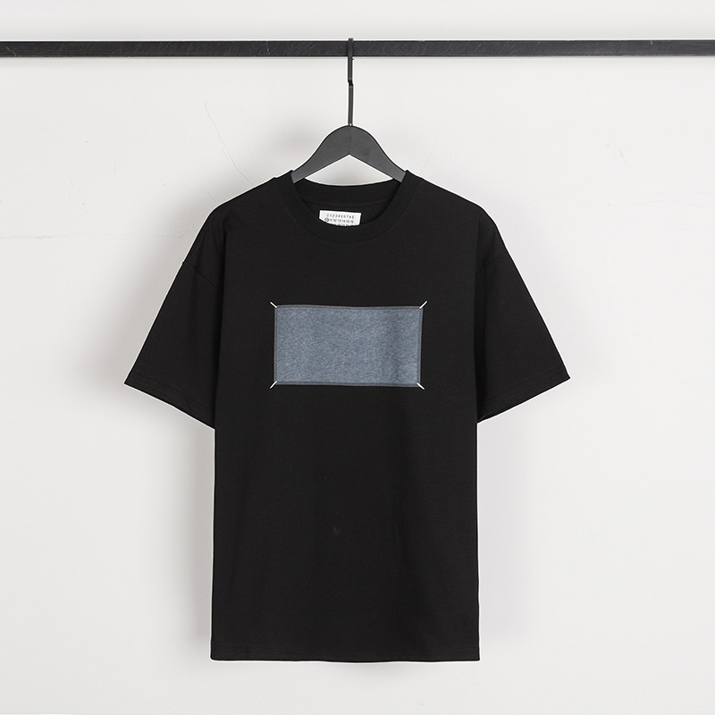 Mm6マギラtシャツ2023夏新作男女カップル服アラビア数字プリント半袖|undefined