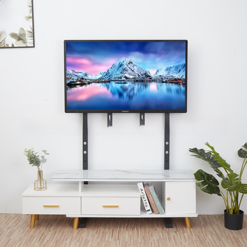 UNHO Teaching Screen Electronic Whiteboard Mount, Height-Adjustable 32-100 Inch TV Stand, TV Stand Floor Stand