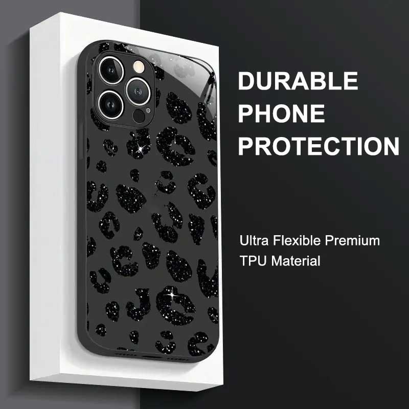 性感豹纹适用iPhone16promax小苹果17pro新款手机壳14/15plus时尚