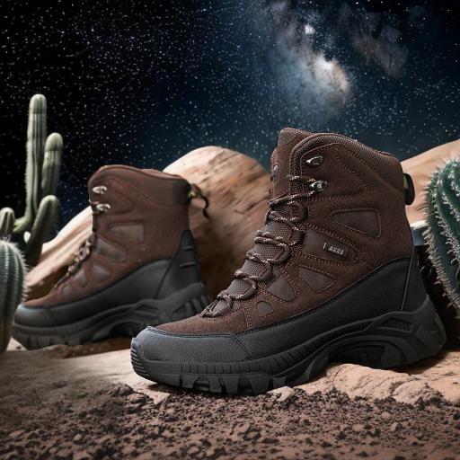 Montañismo al aire libre, entrenamiento de campo, botas militares de campo, hombres, botas de senderismo de fuerza especial rusa de gran tamaño, trabajo de rescate de aventura