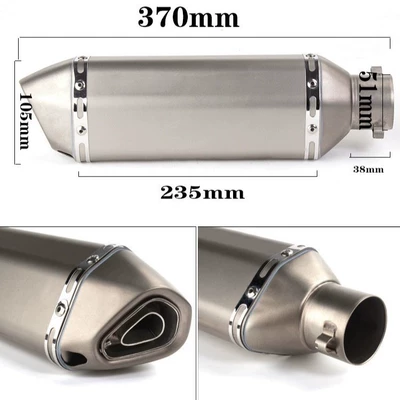 600 and Scorpio — Exhaust pipe