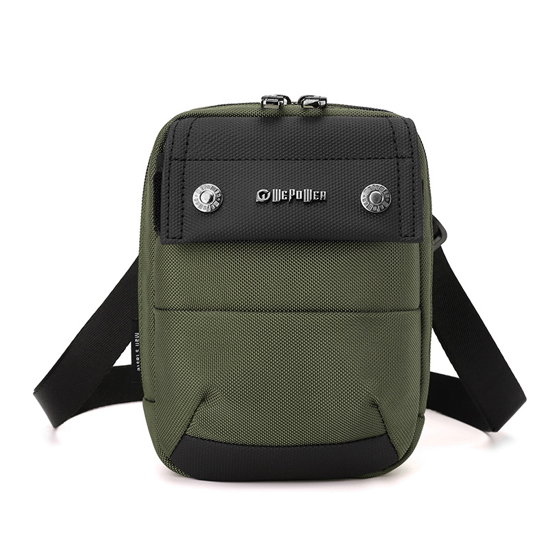 WEPOWER nuevo tipo de bolsa de hombro de marca de moda para hombres simple de viaje versátil mochila de viaje casual pequeño mochila