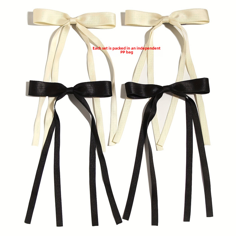 Set 6 fermagli per capelli a fiocco stile coreano accessori_voghion.com