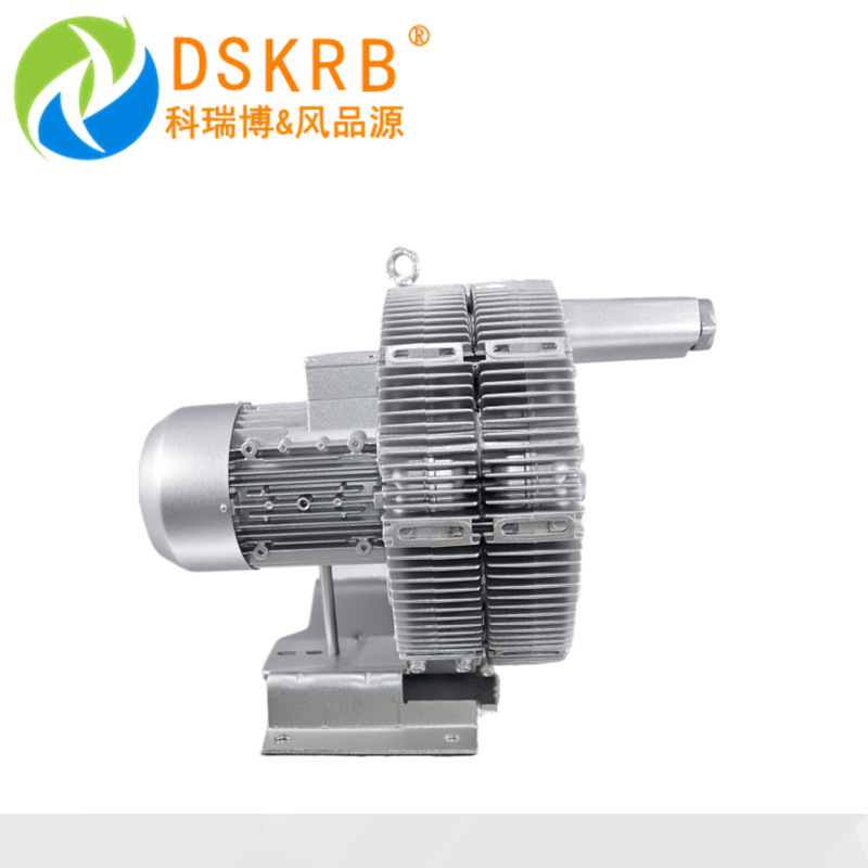 供应污水曝气高压气环风机1.3kw380v 87m³/h 38kpa气环式真空泵