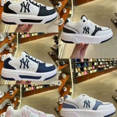 莆田純原靴MLB厚い底靴カップルカジュアル靴男性女性靴低組スポーツシューズ軽量学長靴板