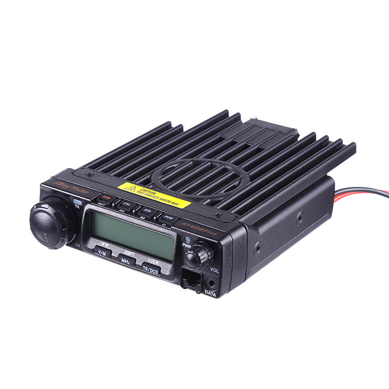 Expreso libre AT688Plus actualizado plataforma de coche de alta potencia montado en el vehículo plataforma walkie-talkie 24V de pasajeros y de carga AT588 estación de radio