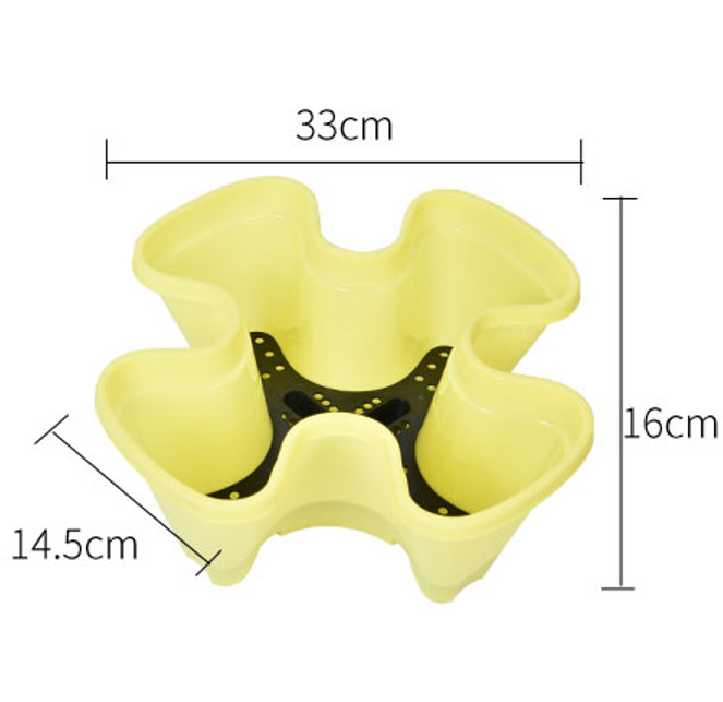 Four-valve Basin [yellow]]