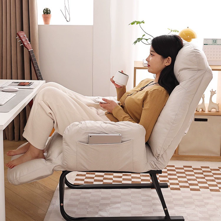 Складной шезлонг перерыв в обеденном кресле для домашнего отдыха Спинка кресло ленивый диван балкон кресло для сидения удобное компьютерное кресло