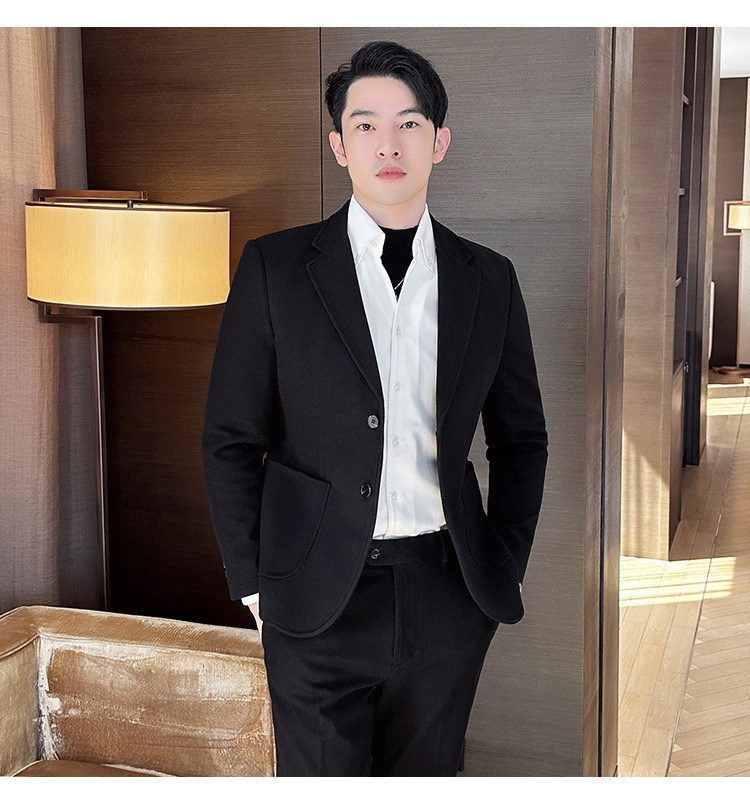 블랙 투피스 세트