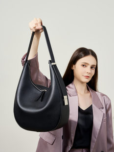 Summer small design leather underarm bag, one-shoulder bag, shoulder bag, genuine leather