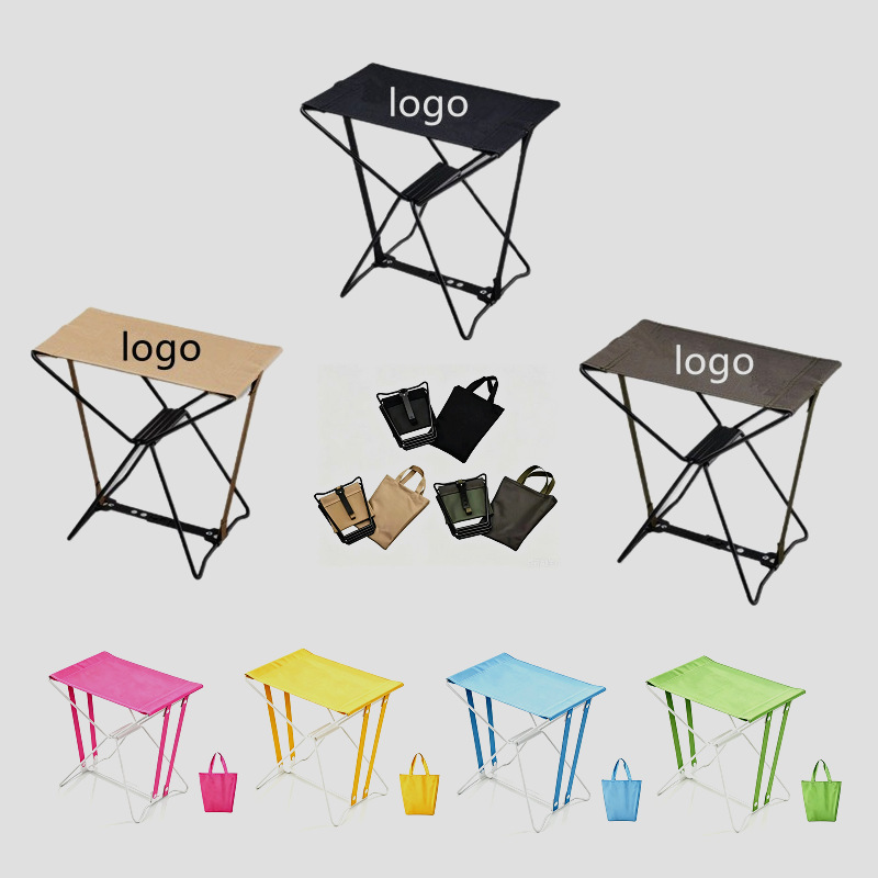 Outdoor Folding Chair, Small Portable Stool, Reinforced Stool, Portable Storage Camping Fishing Chair, Small Bench