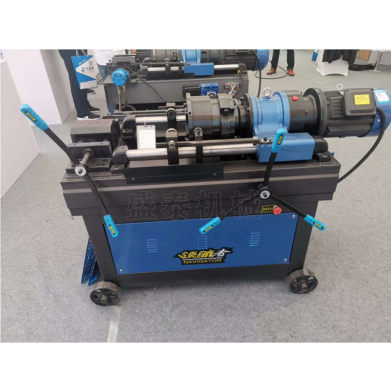 全自动滚丝机 建筑钢筋套丝机钢筋连接套丝机 液压全自动套丝机