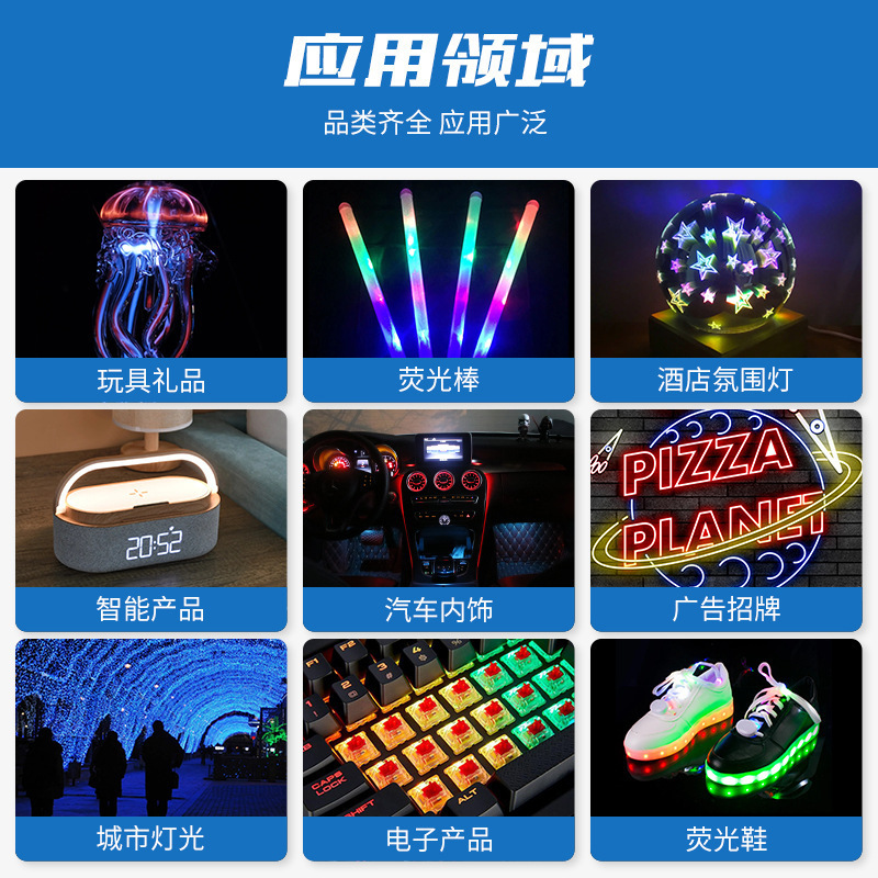 1W大功率灯珠 三安白灯贴片led灯珠正白光仿流明灯珠厂家直销|undefined