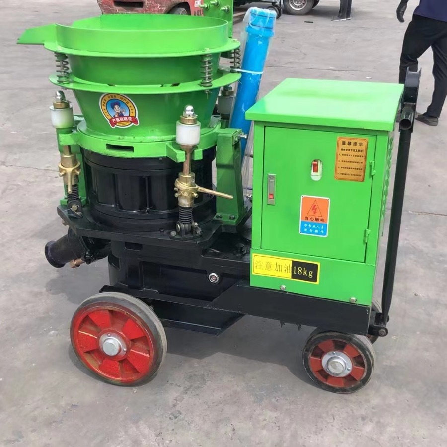 喷浆机护坡混凝土水泥砂浆干喷机气动矿用防爆喷浆机喷锚机湿喷机
