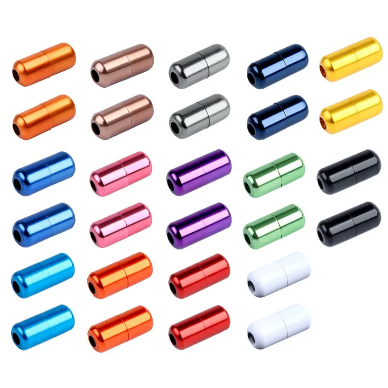 Metal capsule, shoelace buckle, accessories, (Physicals)