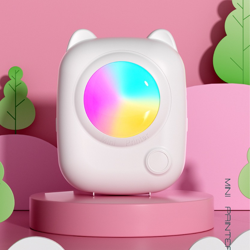 Nuevo cross-border C38 estudiantes conveniente de bolsillo bluetooth error de impresión adhesivo impresora de mini versión térmica