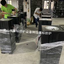 盾标工厂现货定购液压自动升降柱,不锈钢成品可拆卸车挡,学校路障