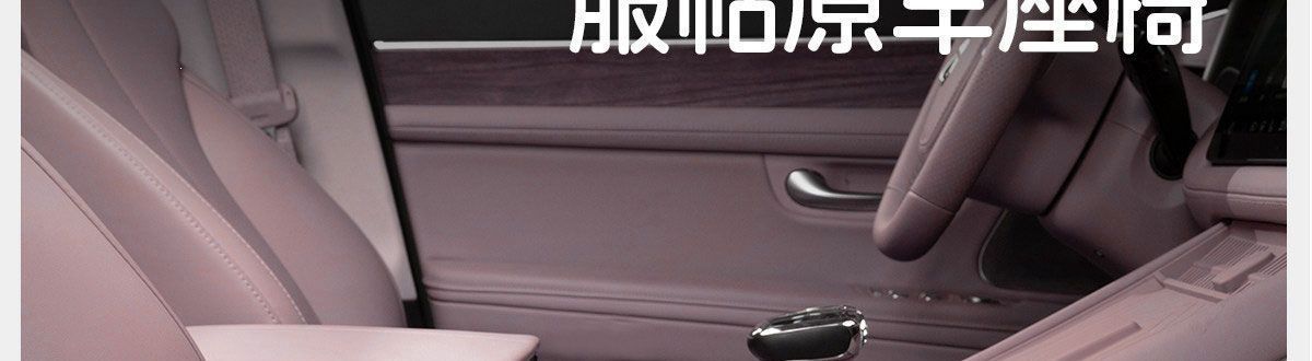 High-grade Nappa leather new single-piece women's seat cushion, purple seat pad, rear car seat cushion, suitable for all seasons