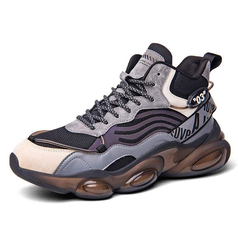 鞋子男48码休闲鞋加肥加大码老爹运动鞋47学生46春季网面厚底潮鞋