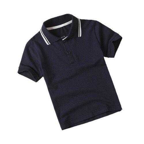 Summer class uniform, sports meet graduation photo, kindergarten clothes, school uniform, polo shirt, middle child, poplin short sleeve