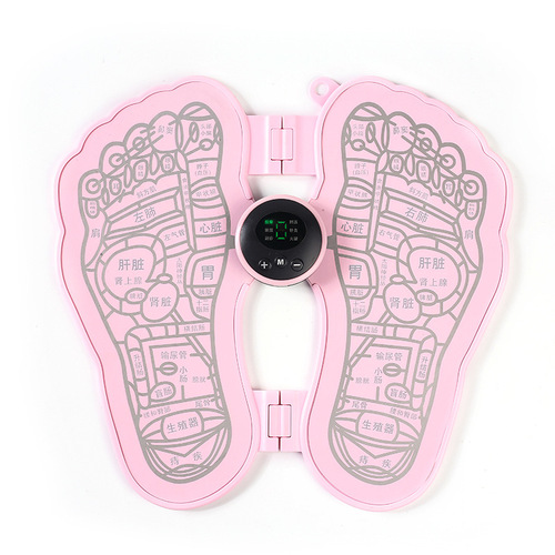 Smart EMS Foot Massager with Pulse Therapy and Microcurrent Pedal Mat, USB Charging Model