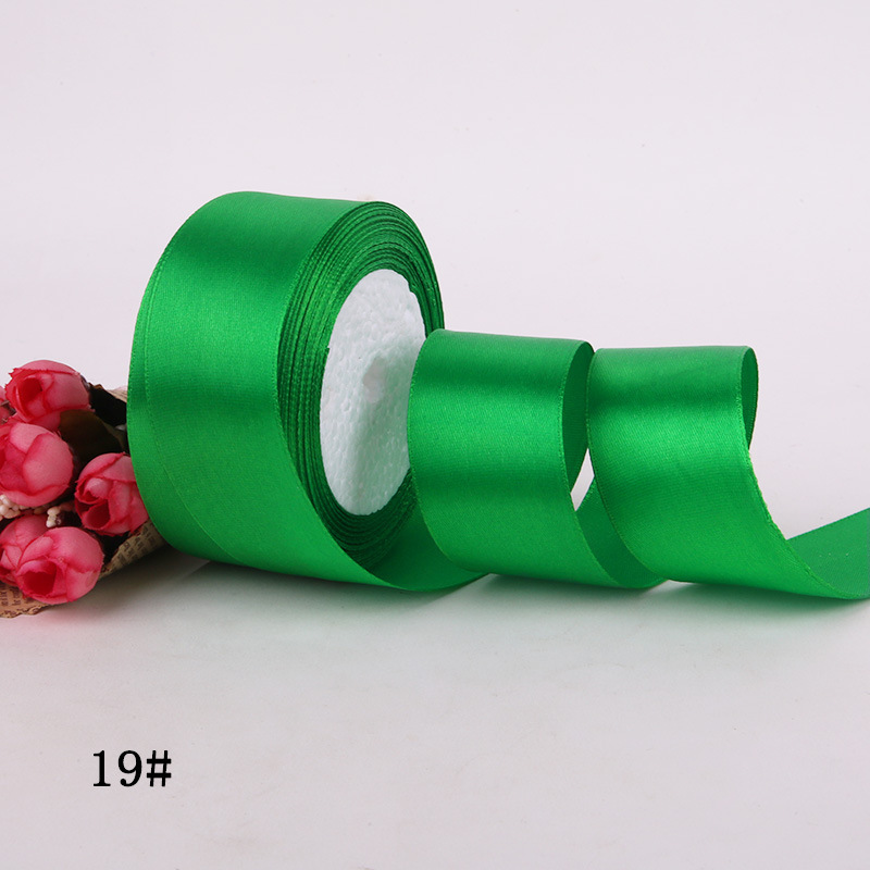 4cm cintas flores ramo de flores rosas correa de decoración mano DIY cuerda trenzada cinta de regalo cinta cinta cinta de seda de color sólido