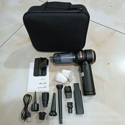 Tozsoranlar, Cleaner with Wireless Power Display - black-gold-eva-box-2-filters-hose