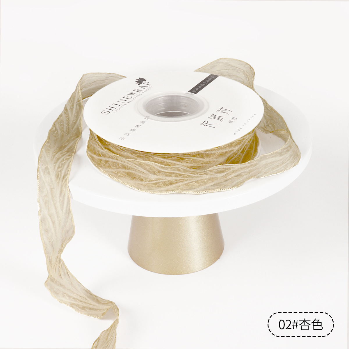 Flower Party Factory Nuevo producto Cinta de embalaje de flores de 4CM Ramo de flores Embalaje Cinta de hilo Florería Regalo Cinta de bricolaje