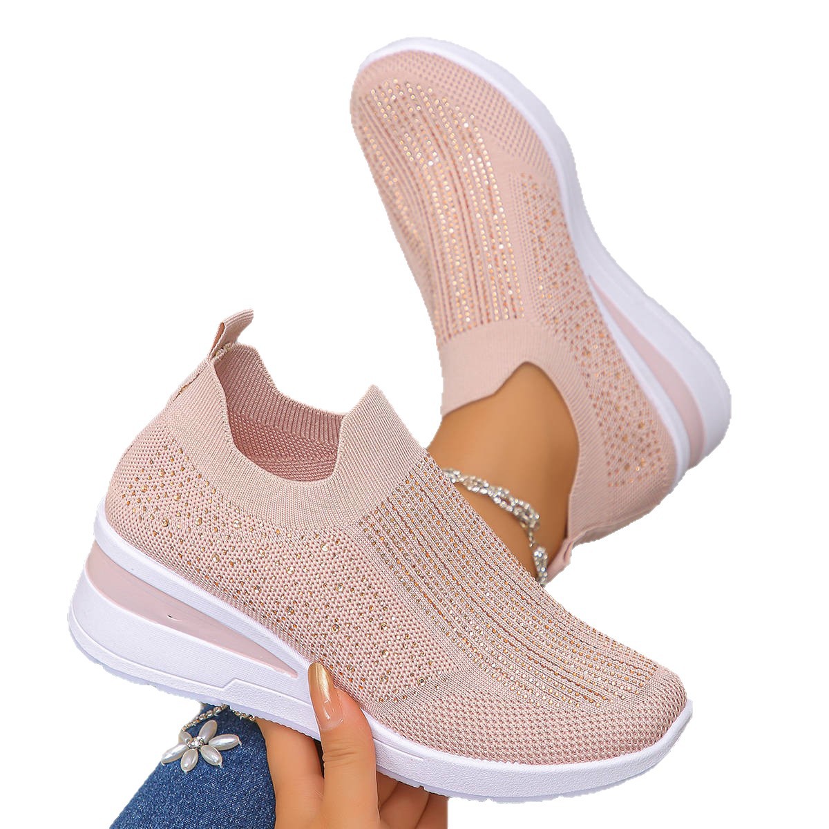 Zapatos bajos de moda para mujeres, ligeros y transpirables, mejores opciones para caminar y comprar. image 5