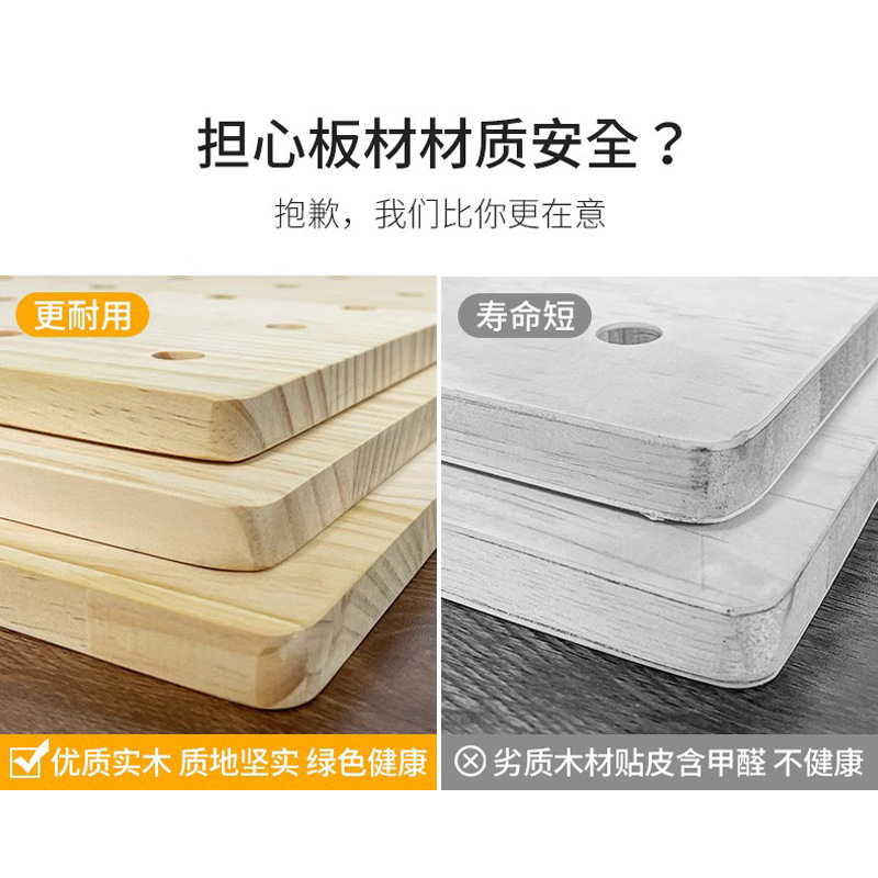 木の穴の板の北欧の壁の仕切りの棚の装飾の階の板は家に入れて木の玄関の収納棚の展示棚に入ります。