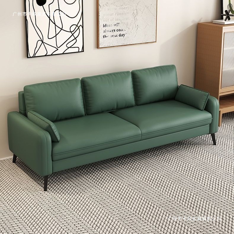 Technology Cloth Sofa Small Apartment Rental House Nordic Living Room Apartment Clothing Store Rest Area Reception Area Italian Sofa