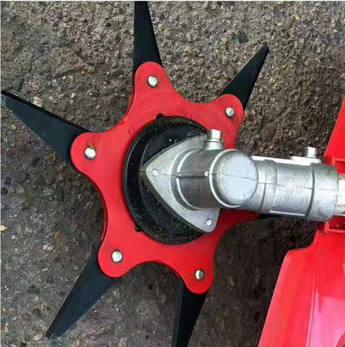 Cross-border hot selling agricultural lawn mower, lawn mower, carbide six-blade knife mowing head