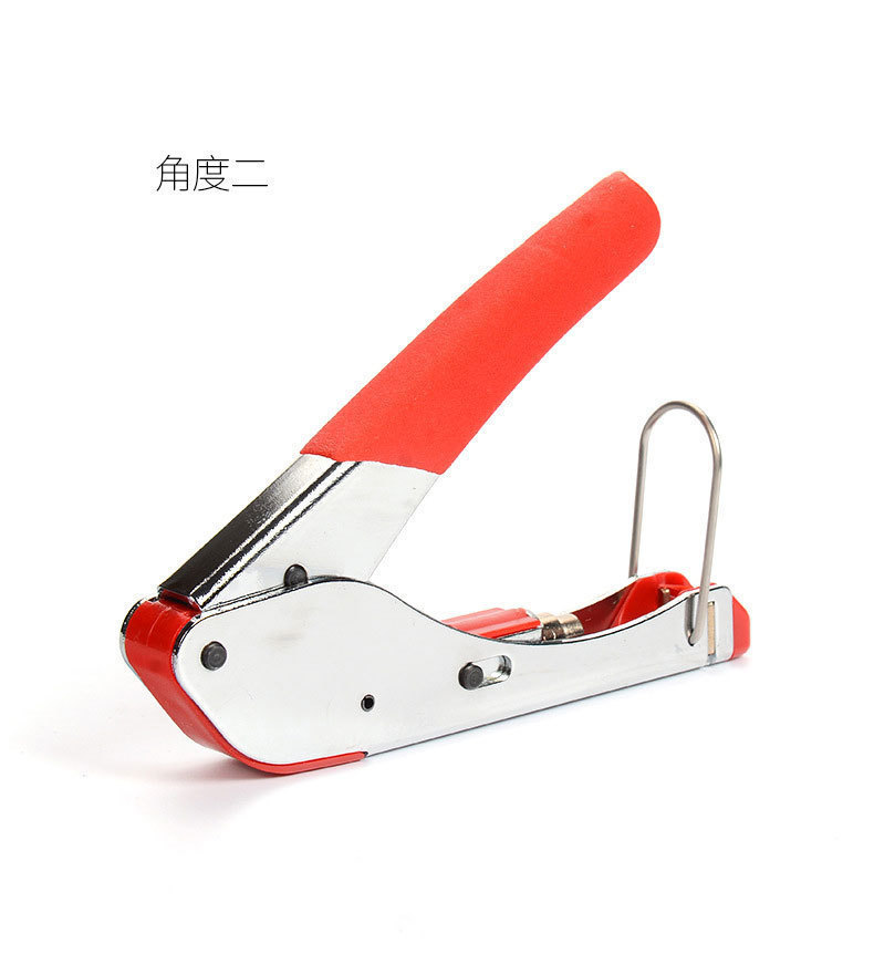 跨境热销外贸新款 RG59/RG6同轴电缆挤压钳网络压线钳端子压接钳