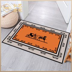 Cartoon Entry Mat Entrance Door Mat Home Carpet Bathroom Absorbent Anti-Slip Mat Foyer Foot Mat