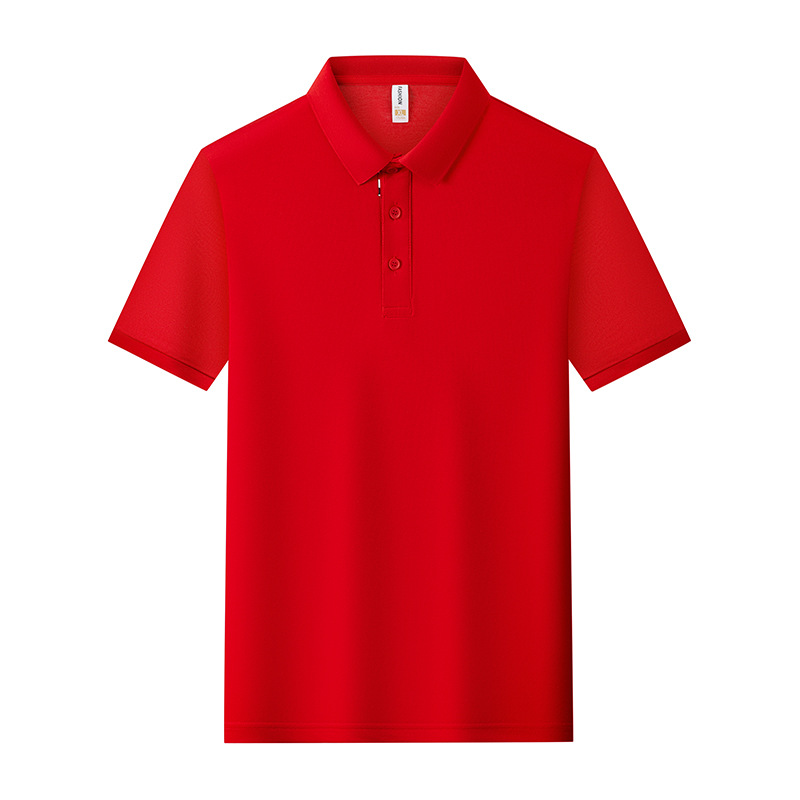 7A antibacteriano fresco poliéster algodón amoniaco solapa elástica verano manga corta ropa de trabajo camiseta polo logotipo personalizado