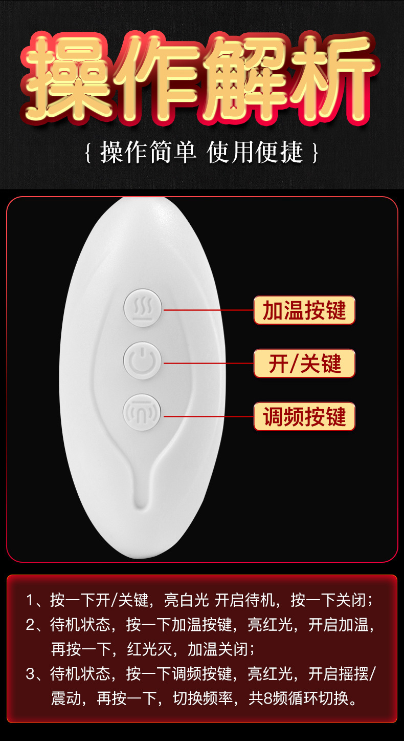 Jiuai Liquid Silicone Dildo Soft Flesh Manual Adult Toy — detail image 5