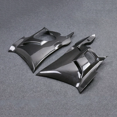 Car shell R3 lower spoiler carbon fiber