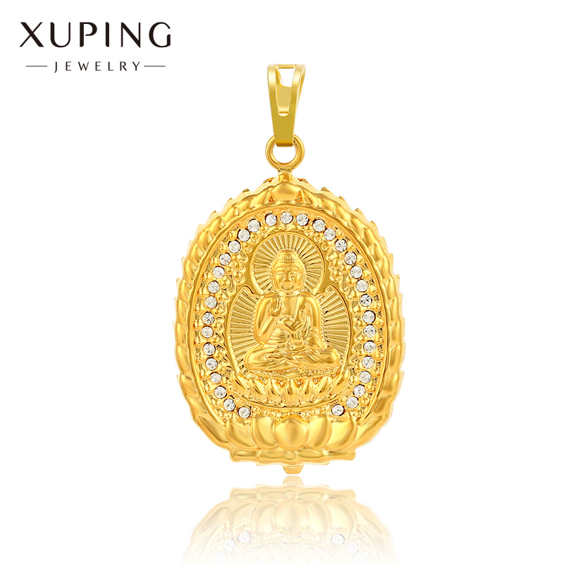 Xuping jewelry alloy gold-plated pendant...