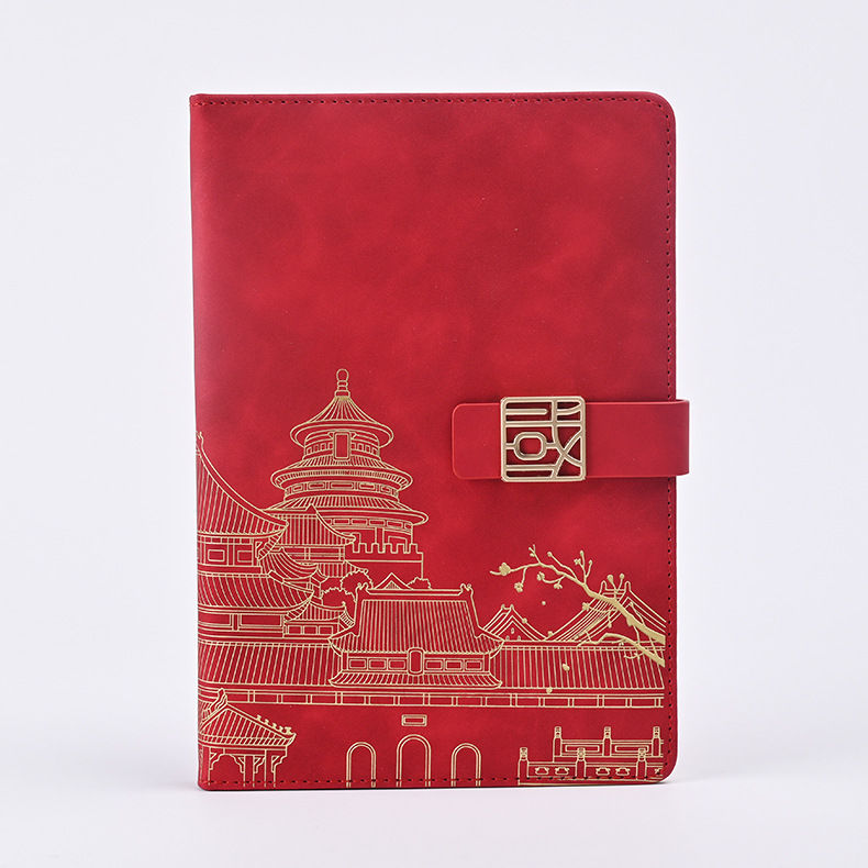 Cuaderno de negocios A5 personalizado con logotipo, planificador de oficina, piel sintética, regalo publicitario corporativo, juego de cuadernos