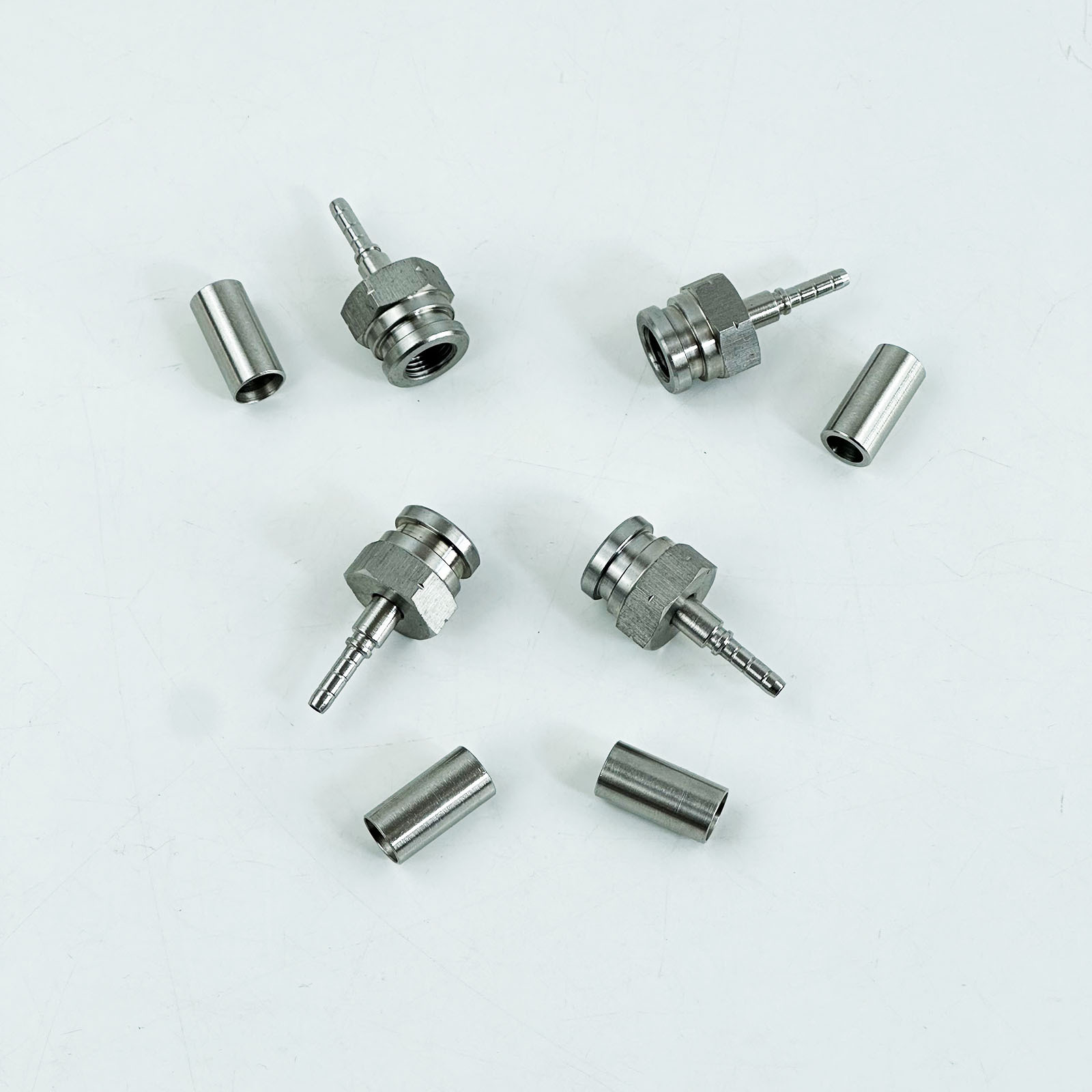 M10/0 Degree Stainless Steel Brake Hose Joint Brake Steel Hose Joint Brake Hose Stainless Steel Inner Wire Joint