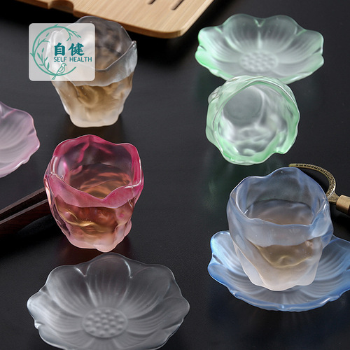 New color smoke cup Japanese style single cup small tea cup master cup Kung Fu tea set tea set fairy tea cup