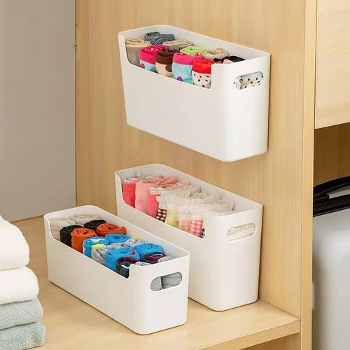 Underwear, socks, miscellaneous items storage box, desk organizer box, wall-mounted simple household storage and storage