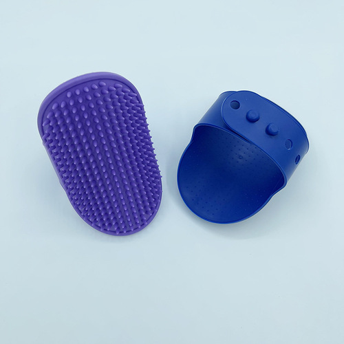 Silicone bath brush cleaning supplies pet bath brush cat massage brush dog bath gloves massage gloves
