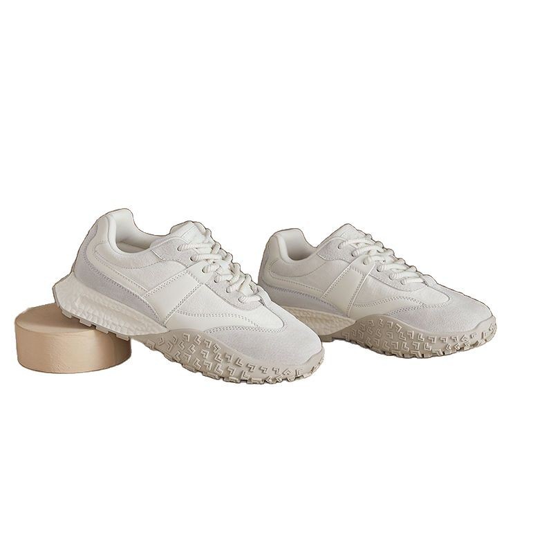 Zapatos de mujer 2025 nuevo primavera y otoño ligero con suela suave no se cansa de los pies Agan zapatos de suela gruesa zapatos de papá viajes versátiles