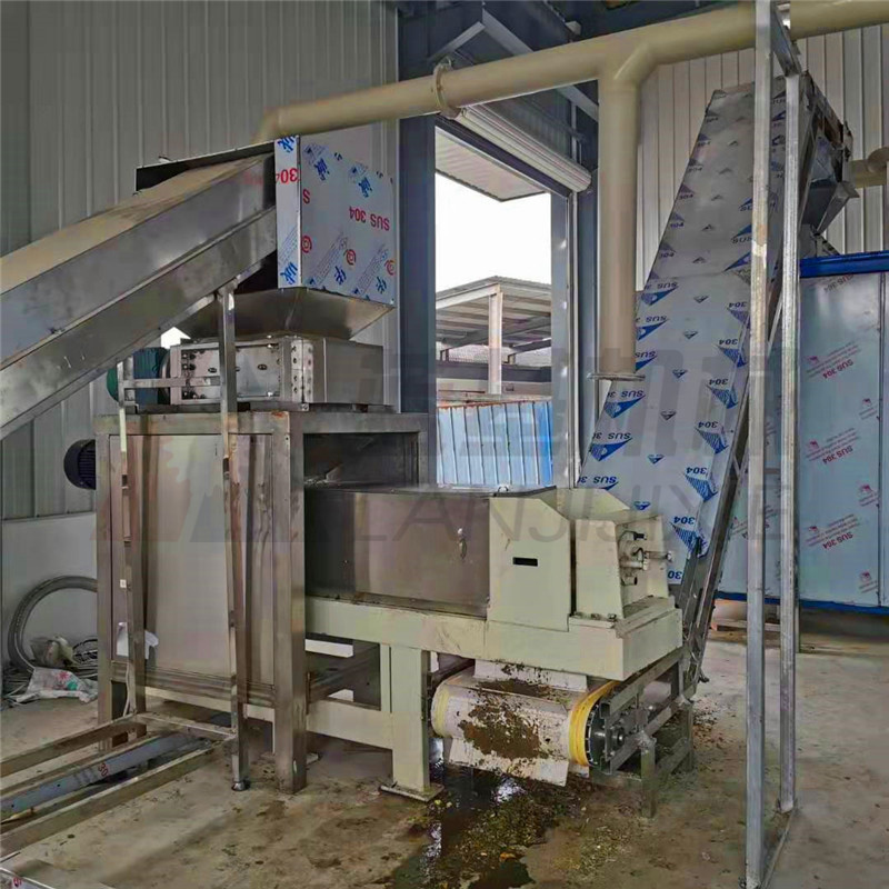 动物饲料发酵机 果蔬垃圾无害化处理设备 卧式发酵混合机