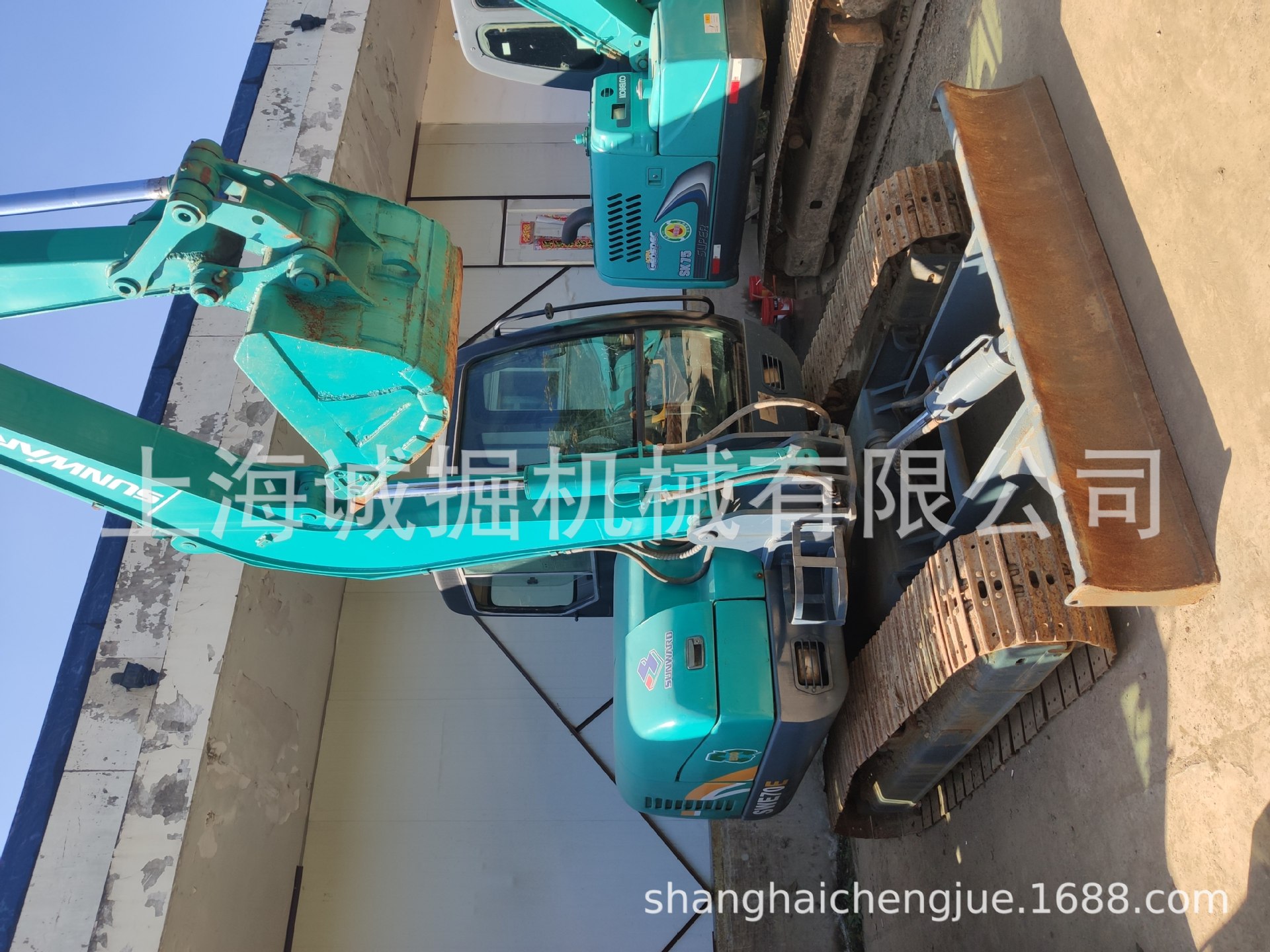 小型钩机 二手山河智能70挖掘机 山河智能60 80 90钩机