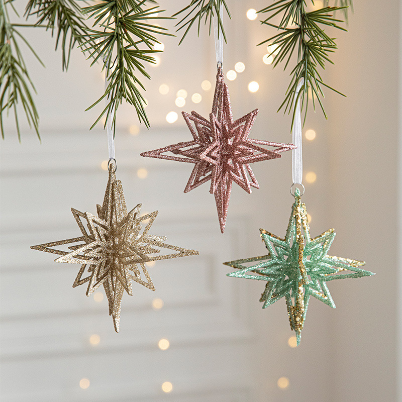 Three dimensional Christmas decorations